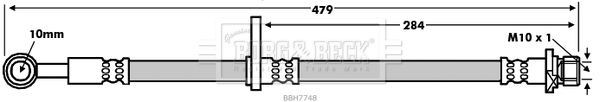 BORG & BECK Pidurivoolik BBH7748